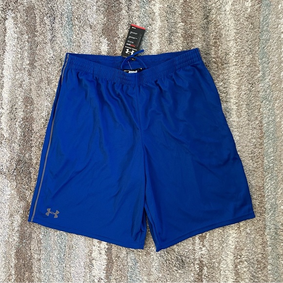 New Under Armour Men's Royal Blue Basketball Shorts XXL - Picture 1 of 3
